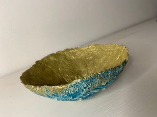 Ciotola Oro-Azzurro