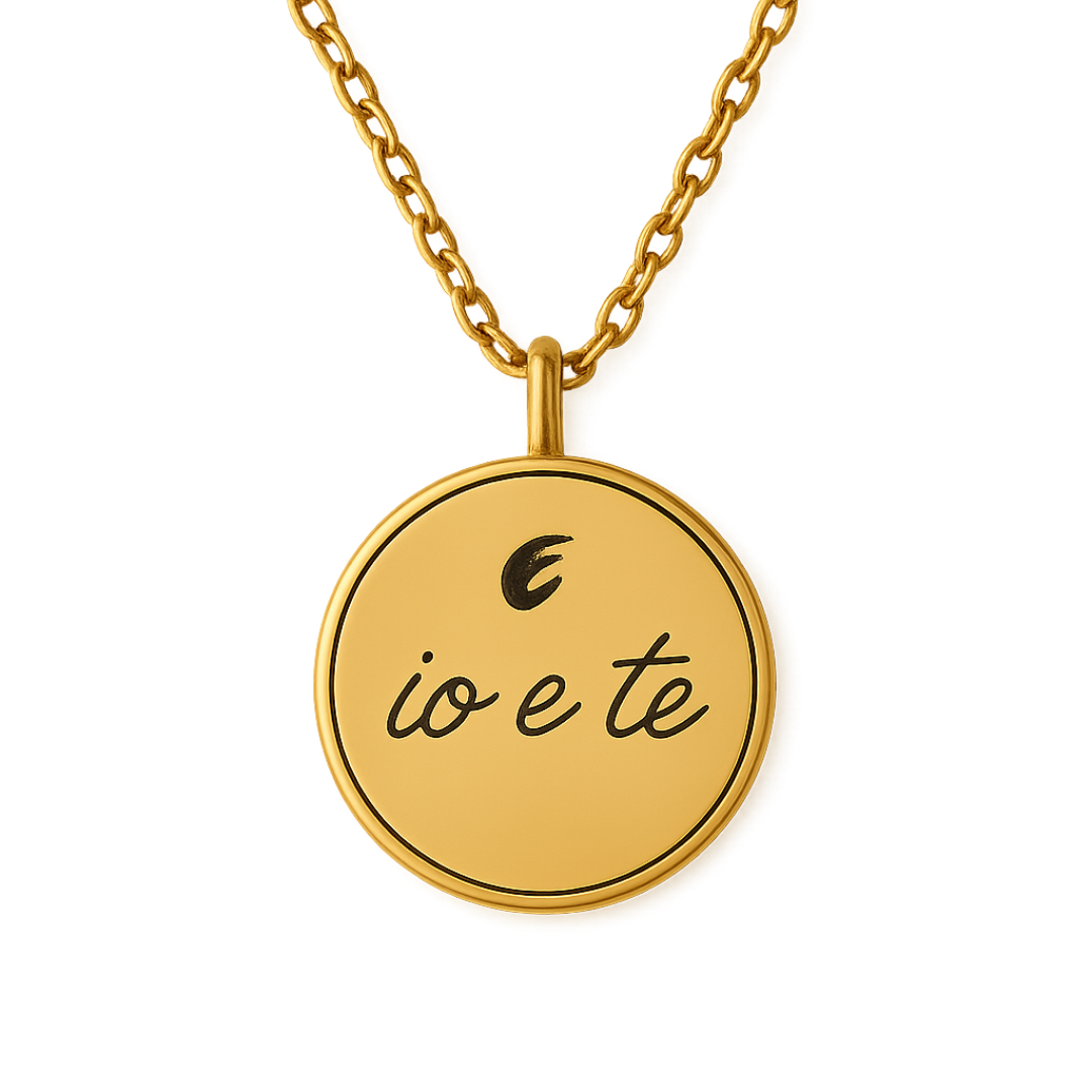Medaglietta Io & Te